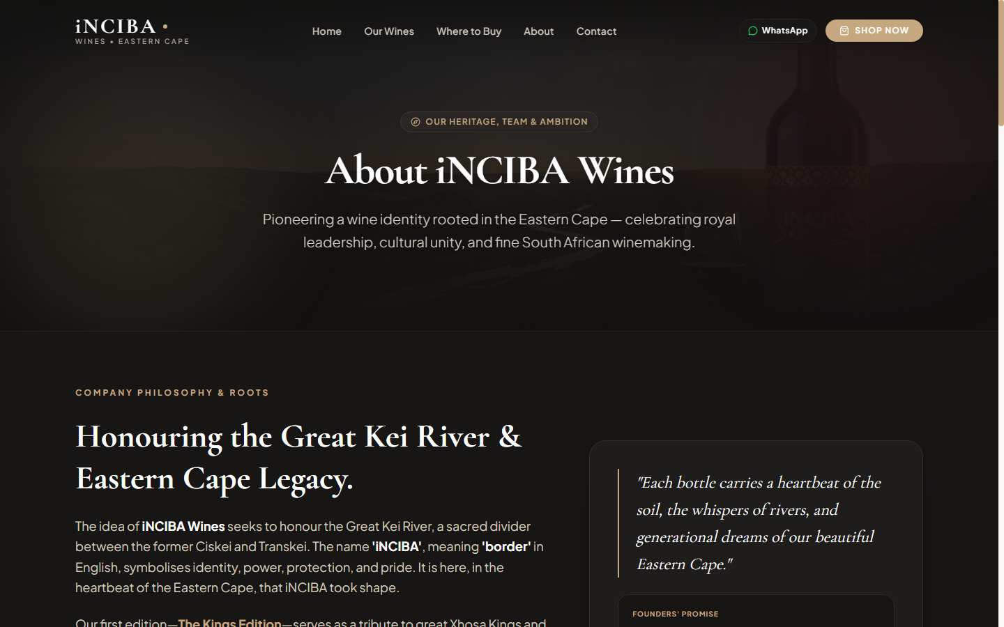 Great Kei River Heritage & Philosophy screenshot